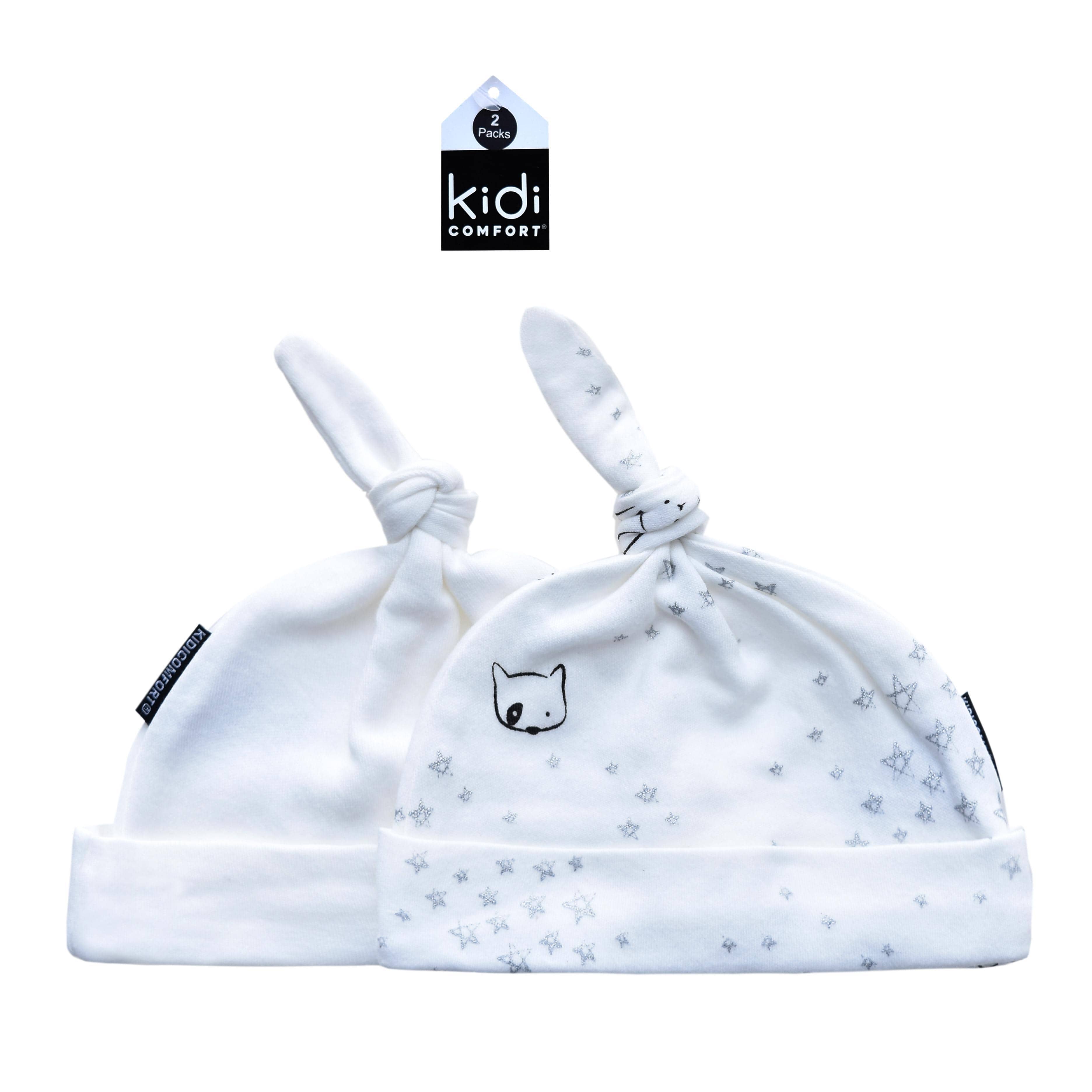 Kidicomfort Knot Hat 2 Pk - Bô-Bébé Magasin pour bébé
