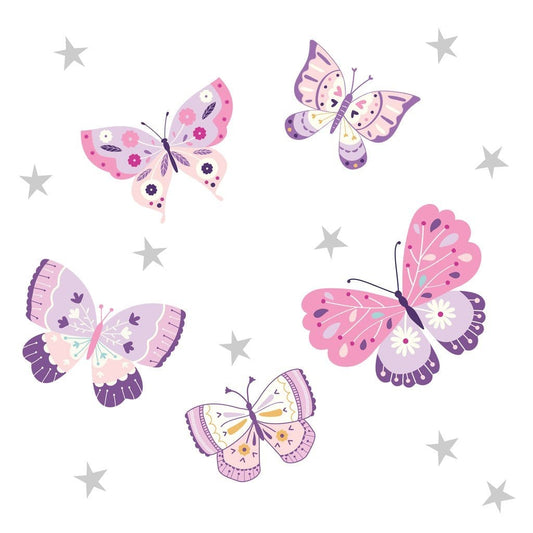Bedtime Originals Butterfly Kisses Appliqués Muraux - Bô-Bébé Magasin pour bébé